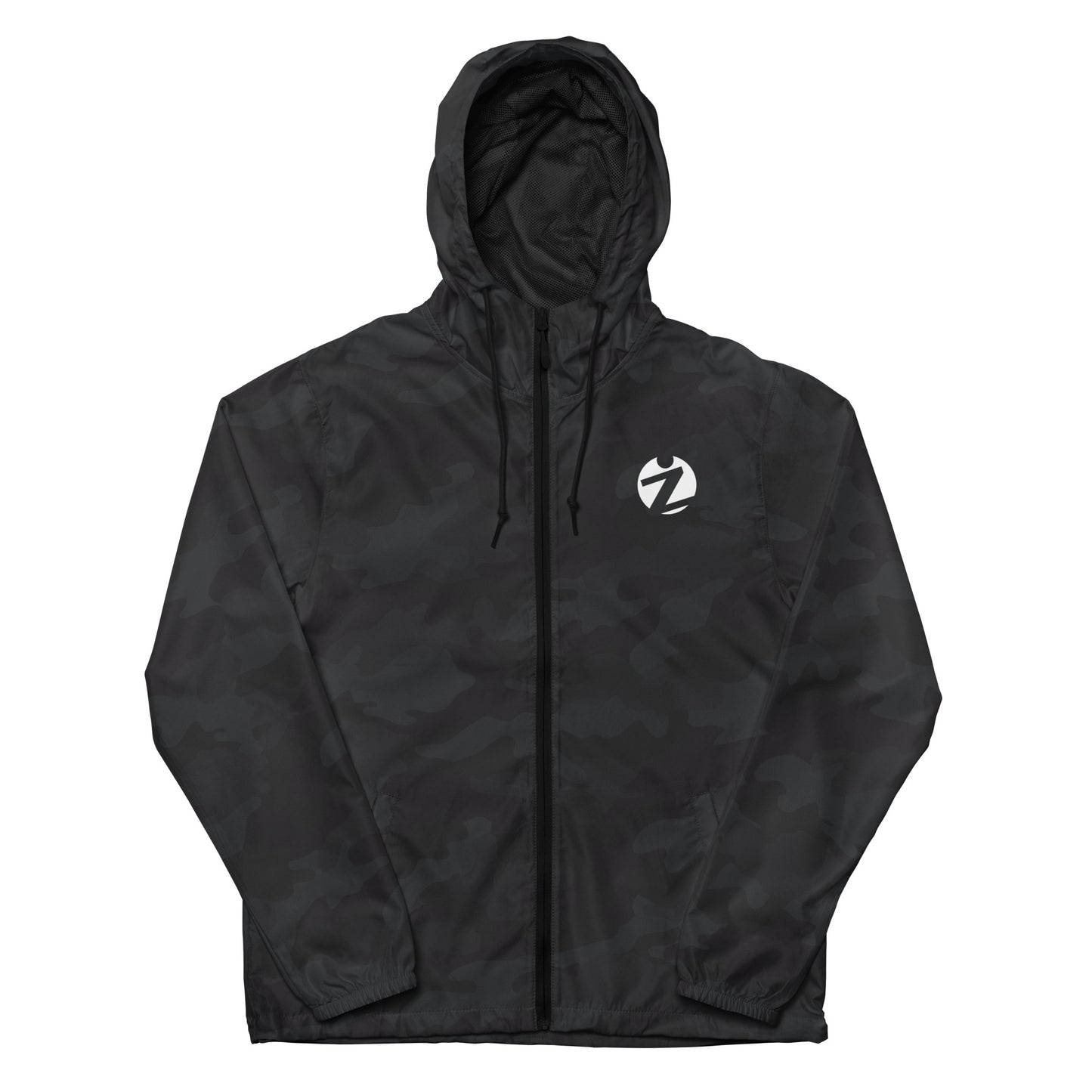 CAMO ZIP UP WINDBREAKER