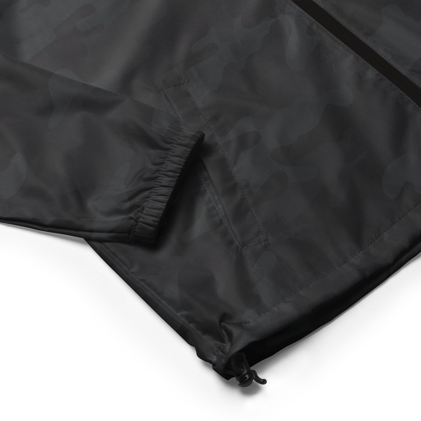 CAMO ZIP UP WINDBREAKER