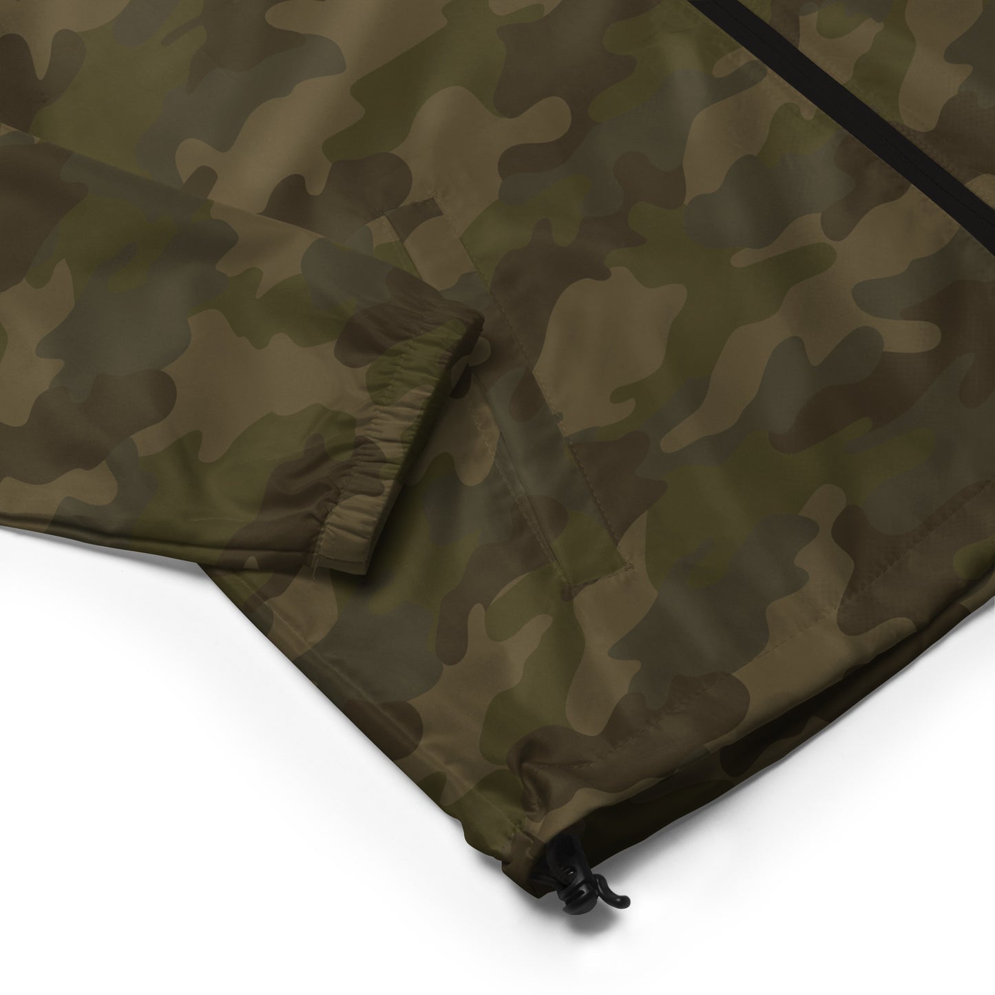 CAMO ZIP UP WINDBREAKER