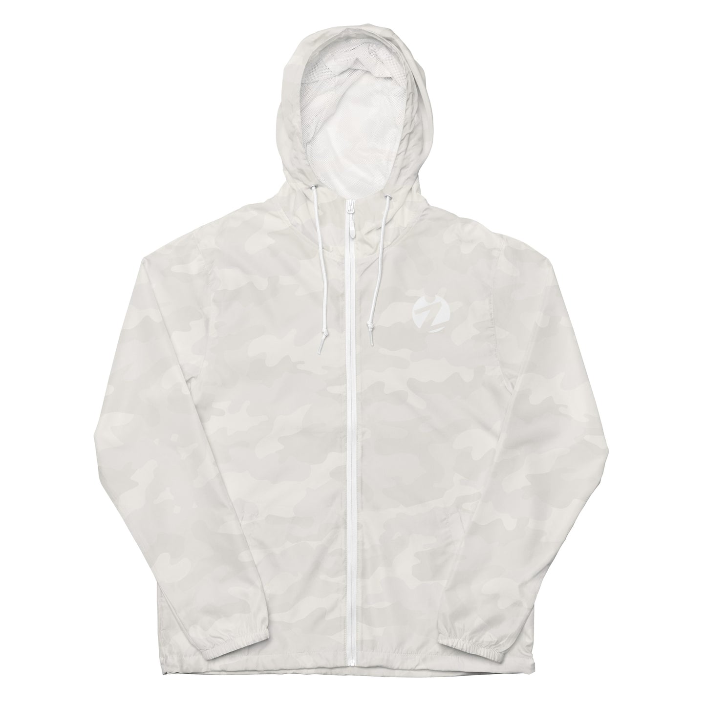 CAMO ZIP UP WINDBREAKER