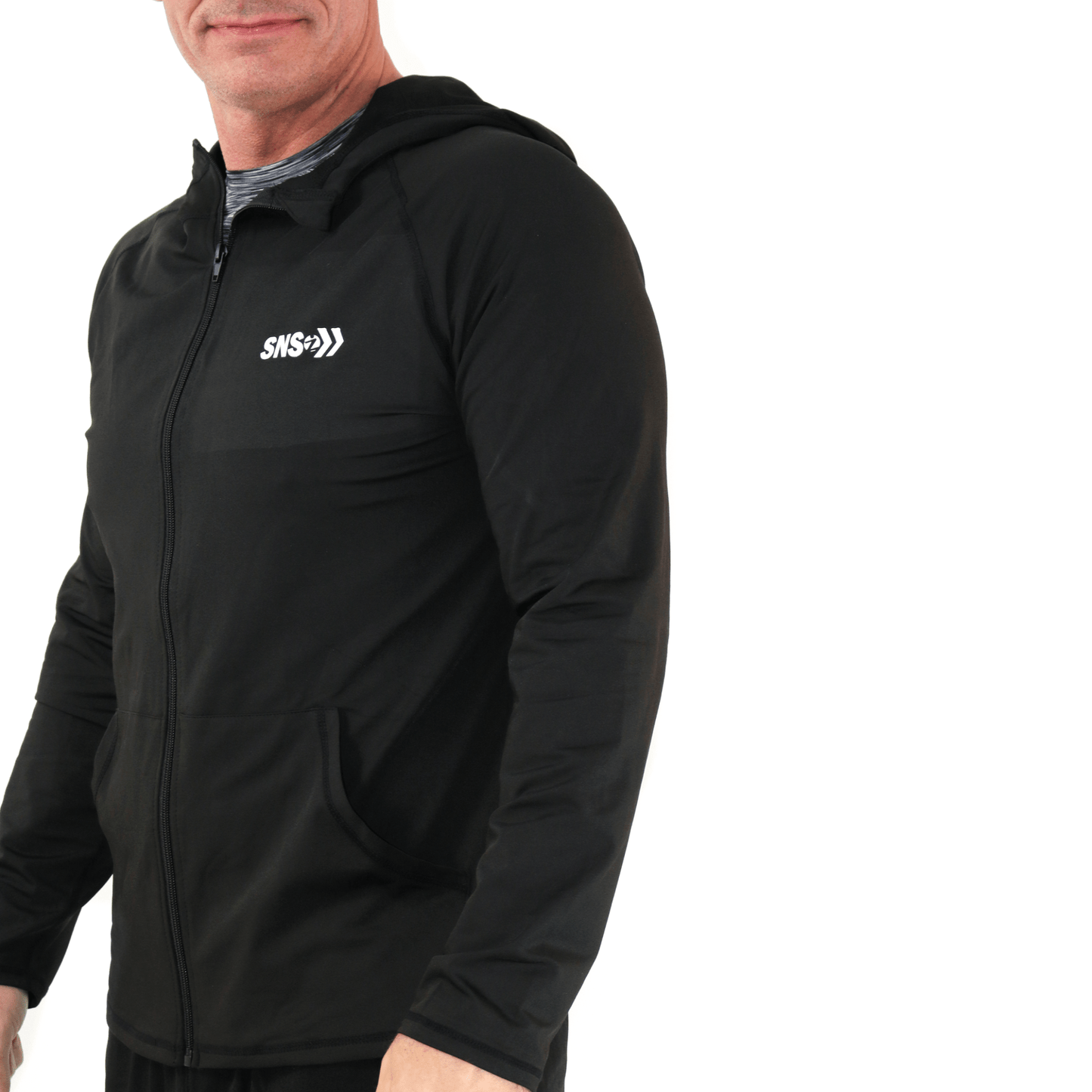 MEN'S LIGHTWEIGHT ZIP UP HOODIE - byCRUZ