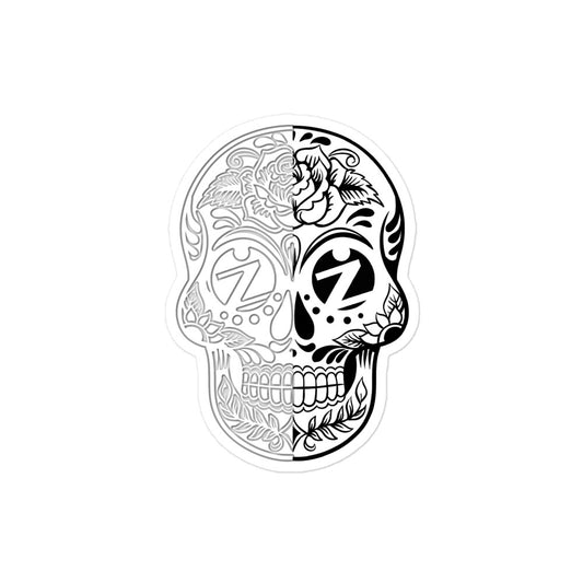 CALAVERA CRUZ STICKER