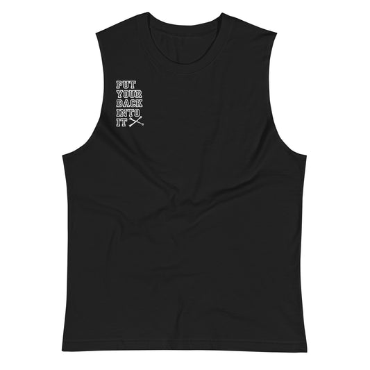 PUT YOUR BACK INTO IT TANK